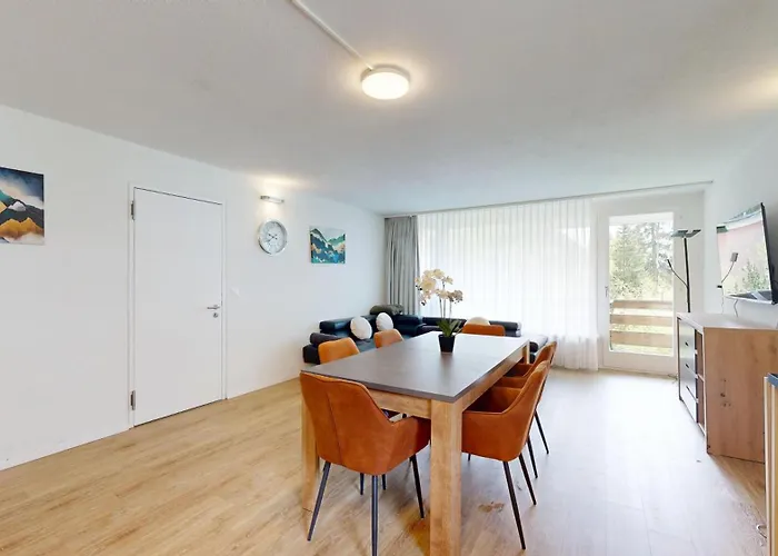 Lägenhet Grosszuegige 4 Schlafzimmer In Bergblick Zentrale Lage Davos