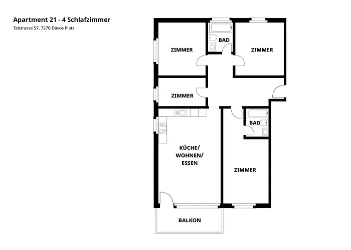 Grosszuegige 4 Schlafzimmer In Bergblick Zentrale Lage *